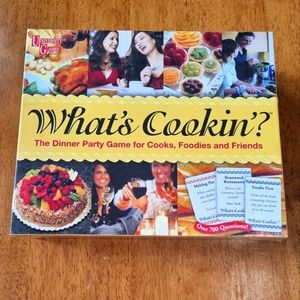 What's Cookin'? Dinner Party Game Cooks Chefs Foodies Friends 2008 NEW